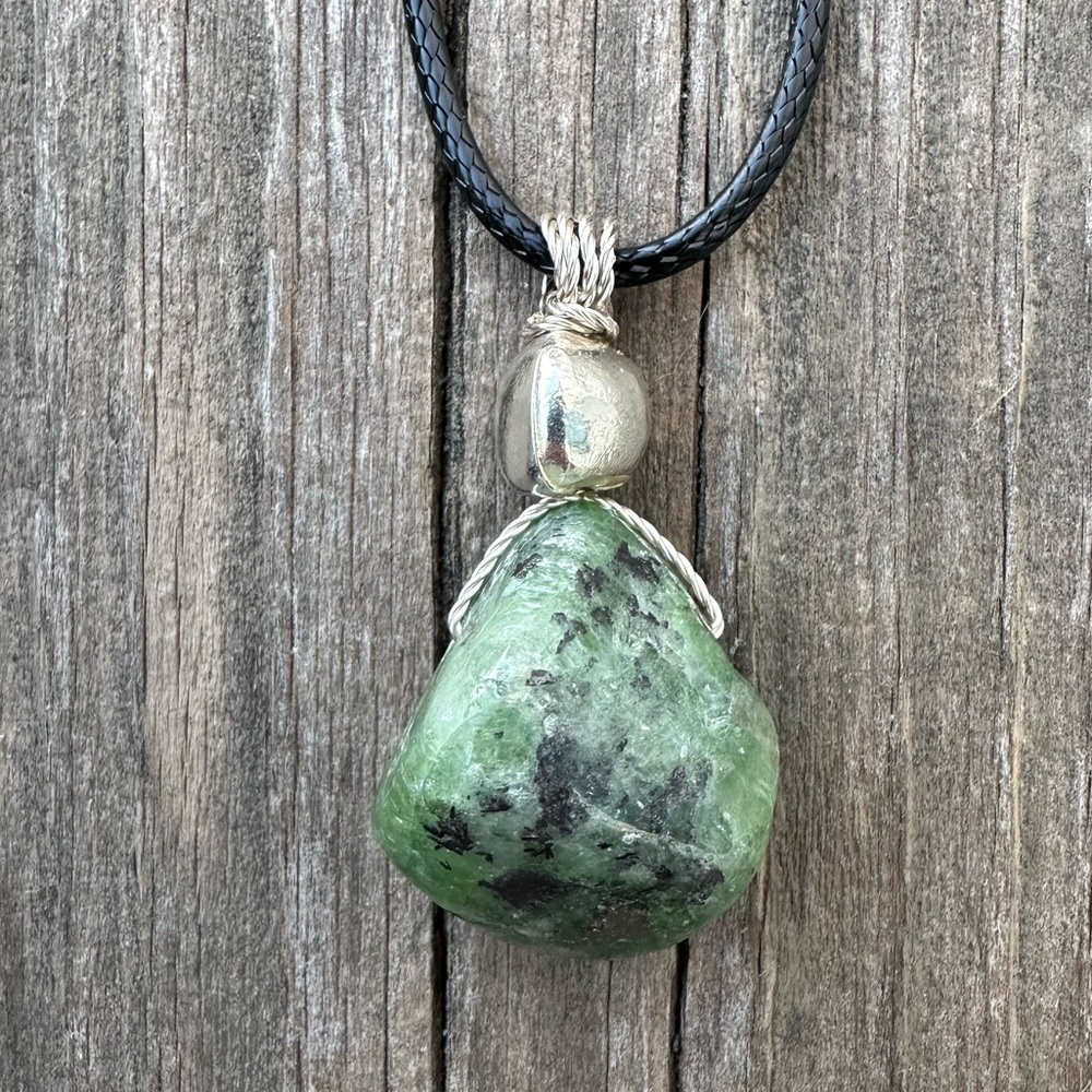 Tsavorite (Green) Garnet for Heart Chakra Connection, Rejuvenation and Growth.